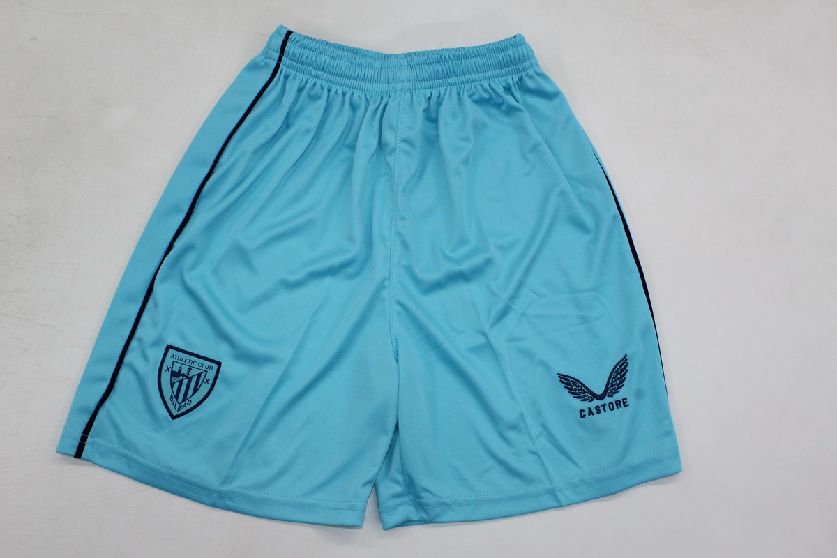 AAA Quality Athletic Bilbao 23/24 Away Blue Soccer Shorts